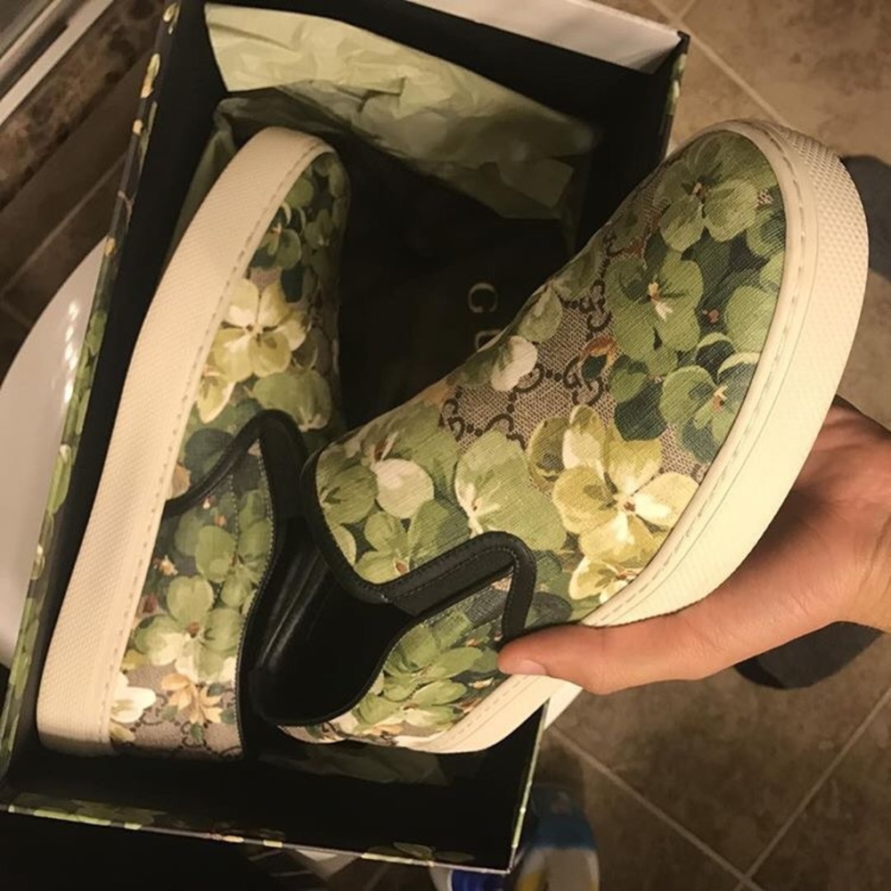 Gucci Bloom Slip ons